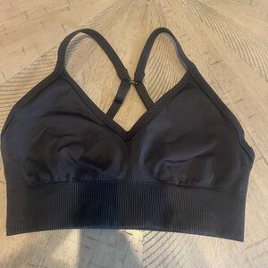 Lululemon Athletica ebb to street Black Sports Bra